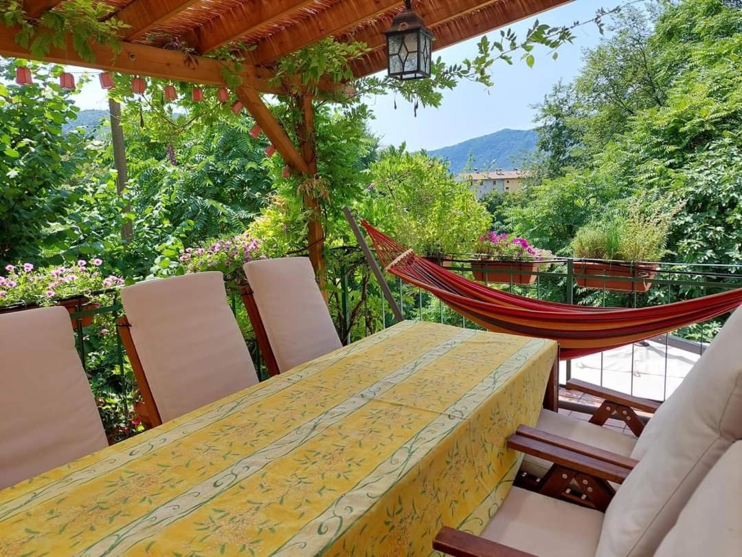 La Casa Rosa di Segusino  Villa Sequsino Bagian luar foto