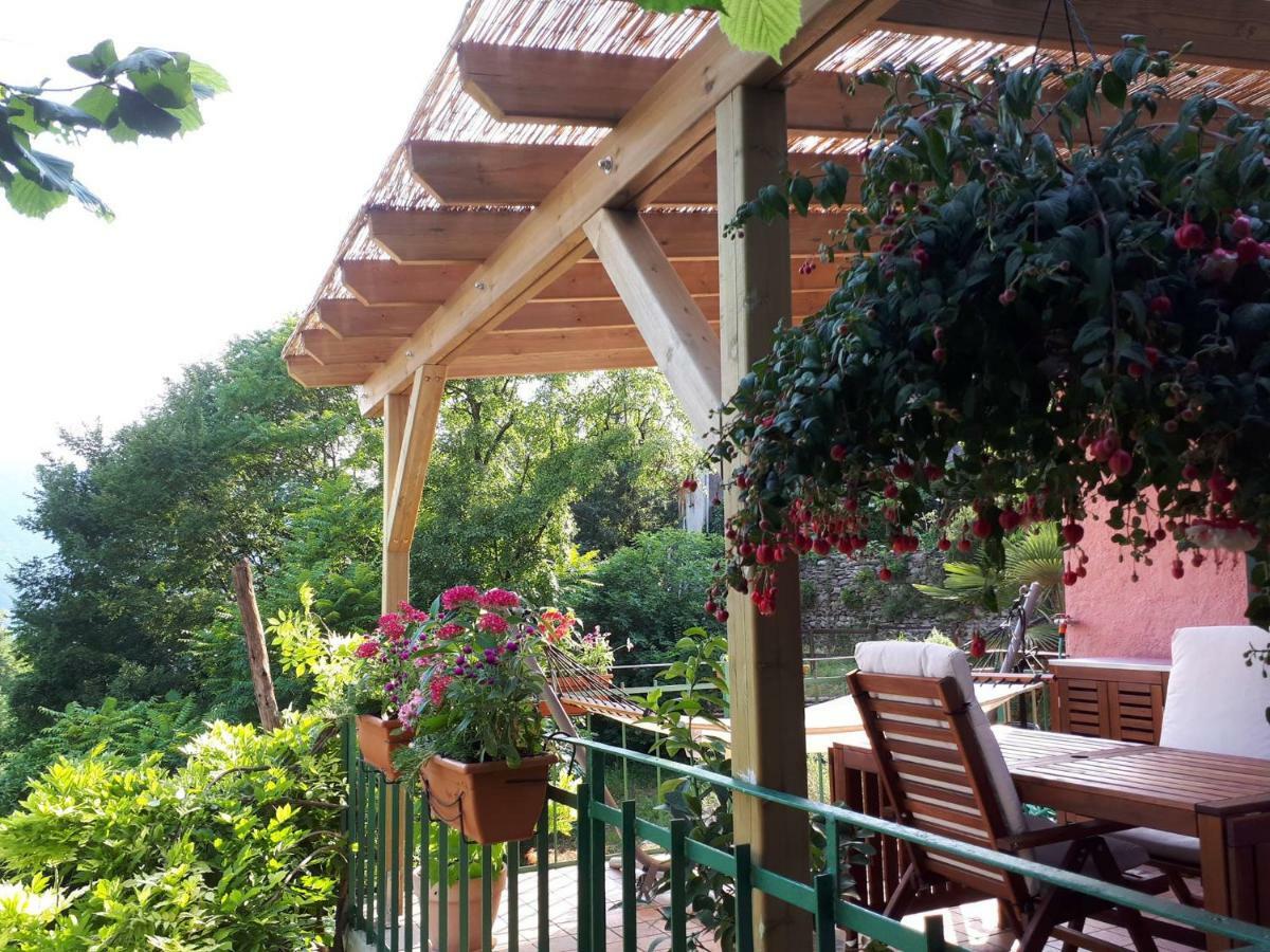 La Casa Rosa di Segusino  Villa Sequsino Bagian luar foto