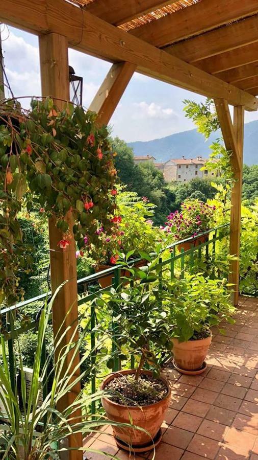La Casa Rosa di Segusino  Villa Sequsino Bagian luar foto