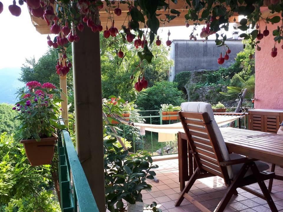 La Casa Rosa di Segusino  Villa Sequsino Bagian luar foto