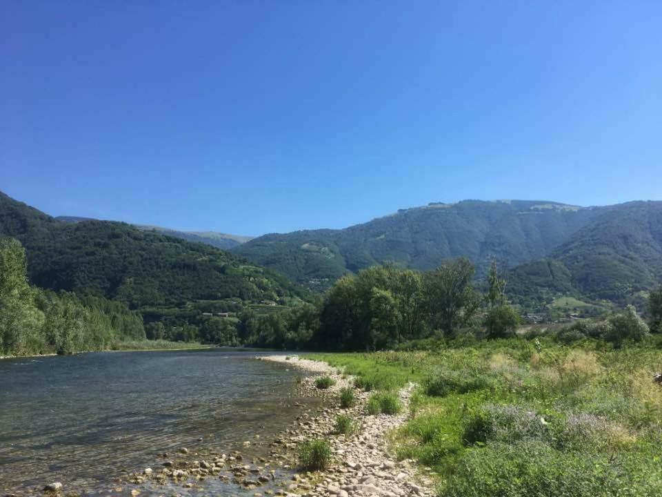 La Casa Rosa di Segusino  Villa Sequsino Bagian luar foto